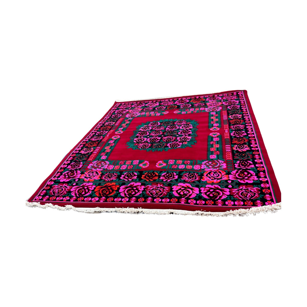 CC-DH-1001 gulhane crimson silk rug alternate product view 2