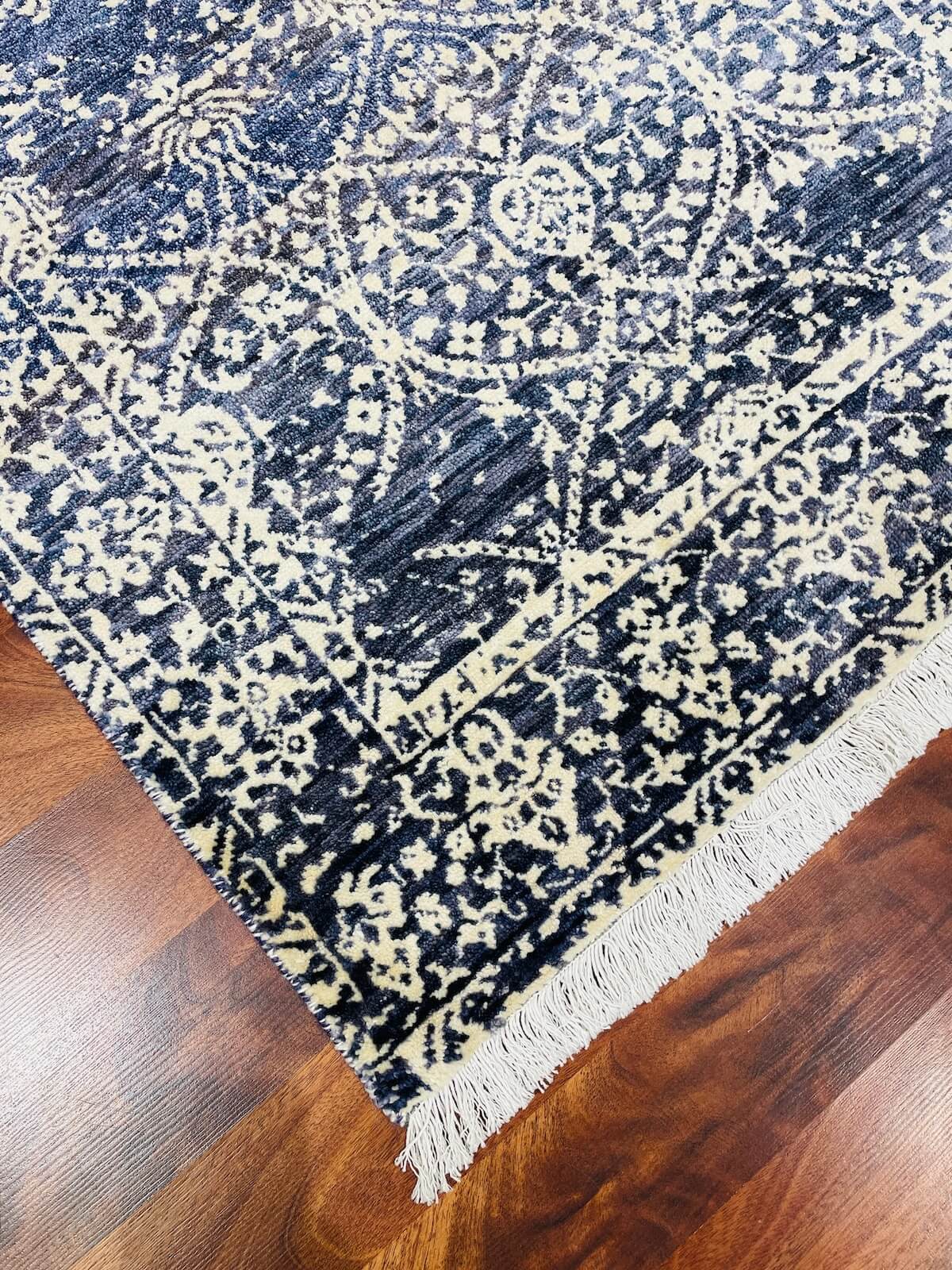 Colour Me Bambu Handwoven Rug – 066487 by Camel Carpet