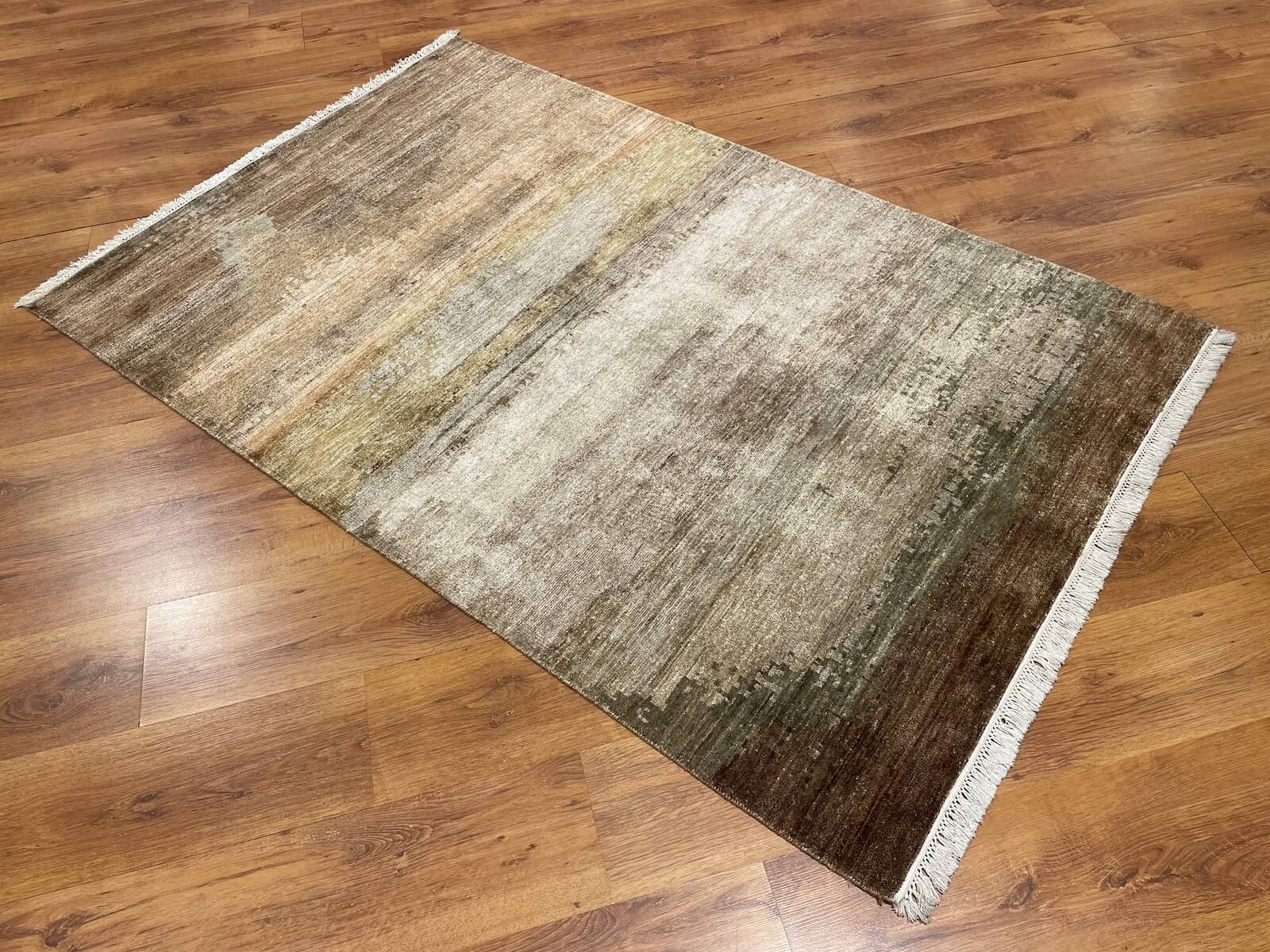 Colour Me Bambu Handwoven Rug – 121X184 by Camel Carpet