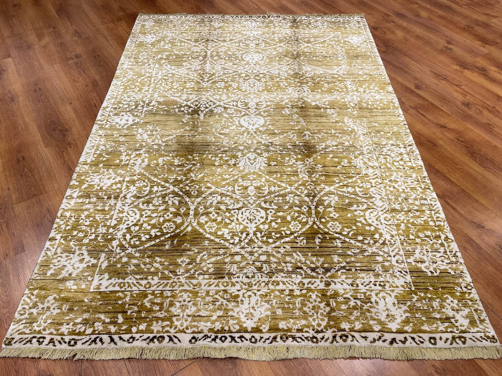 Colour Me Bambu Handwoven Rug – 066460 by Camel Carpet