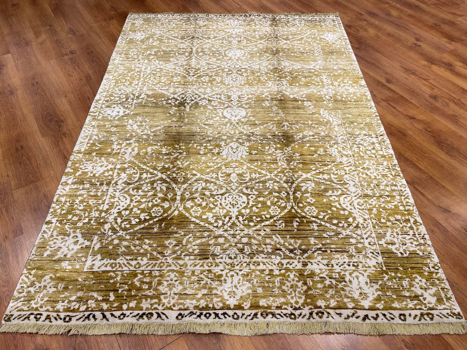 Colour Me Bambu Handwoven Rug – 066460 by Camel Carpet