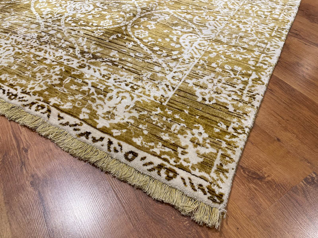 Colour Me Bambu Handwoven Rug – 066460 by Camel Carpet