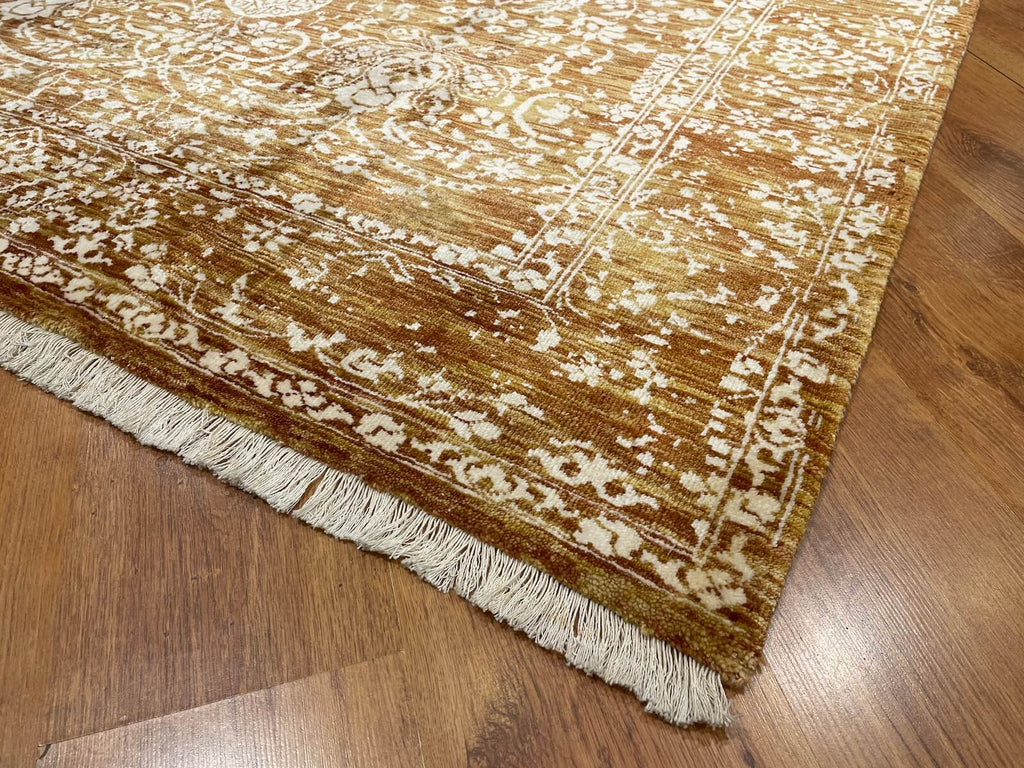 Colour Me Bambu Handwoven Rug – 066462 by Camel Carpet