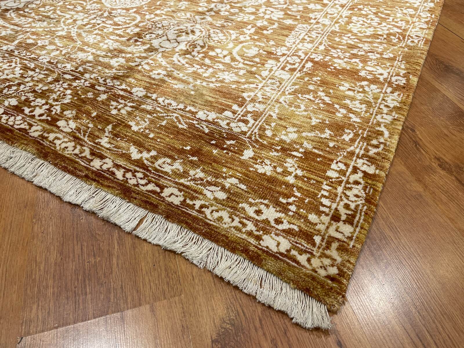 Colour Me Bambu Handwoven Rug – 066462 by Camel Carpet