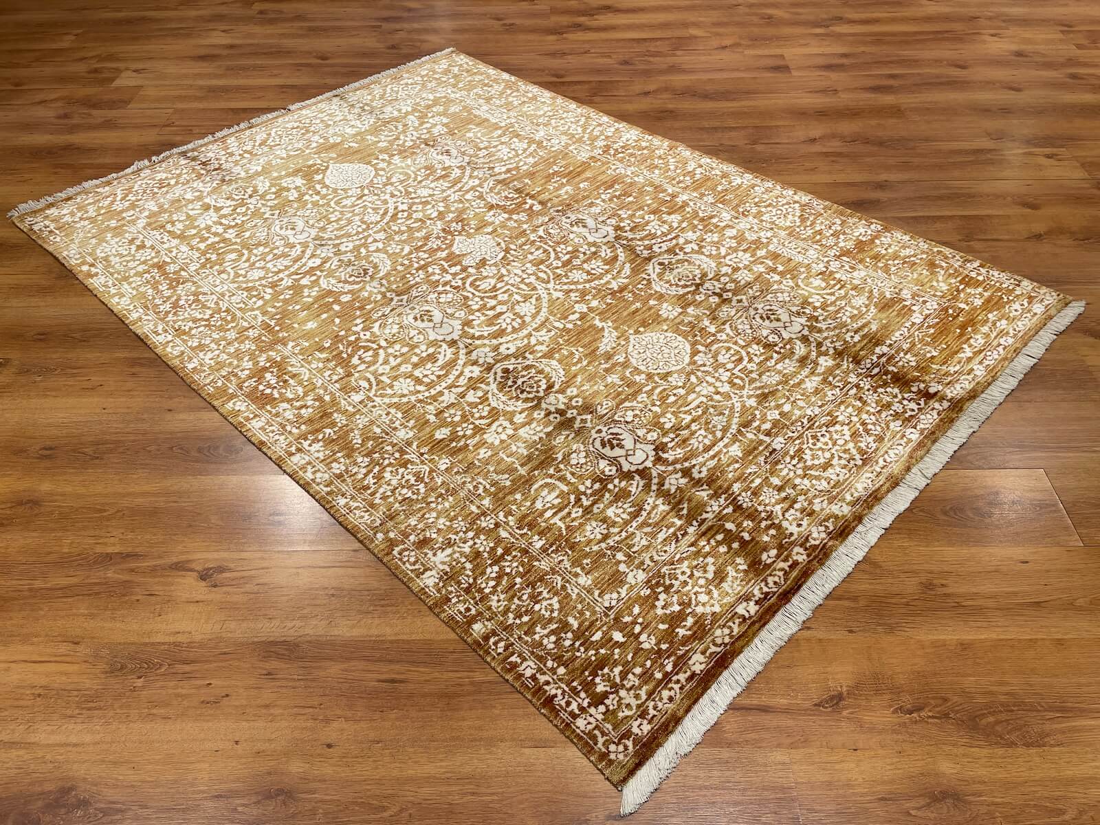 Colour Me Bambu Handwoven Rug – 066462 by Camel Carpet