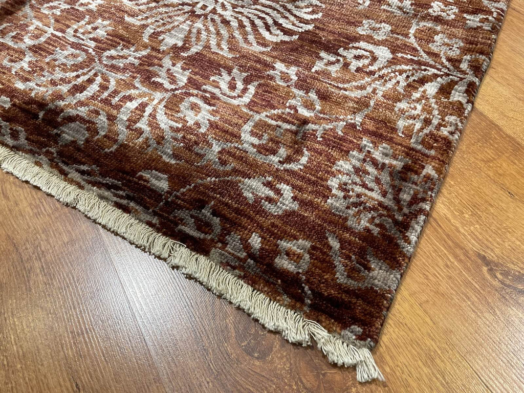 Colour Me Bambu Handwoven Rug – 062468 by Camel Carpet