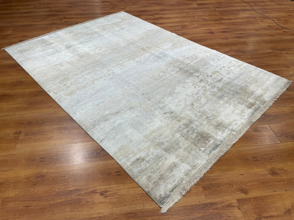 Colour Me Bambu Handwoven Rug by Camel Carpet