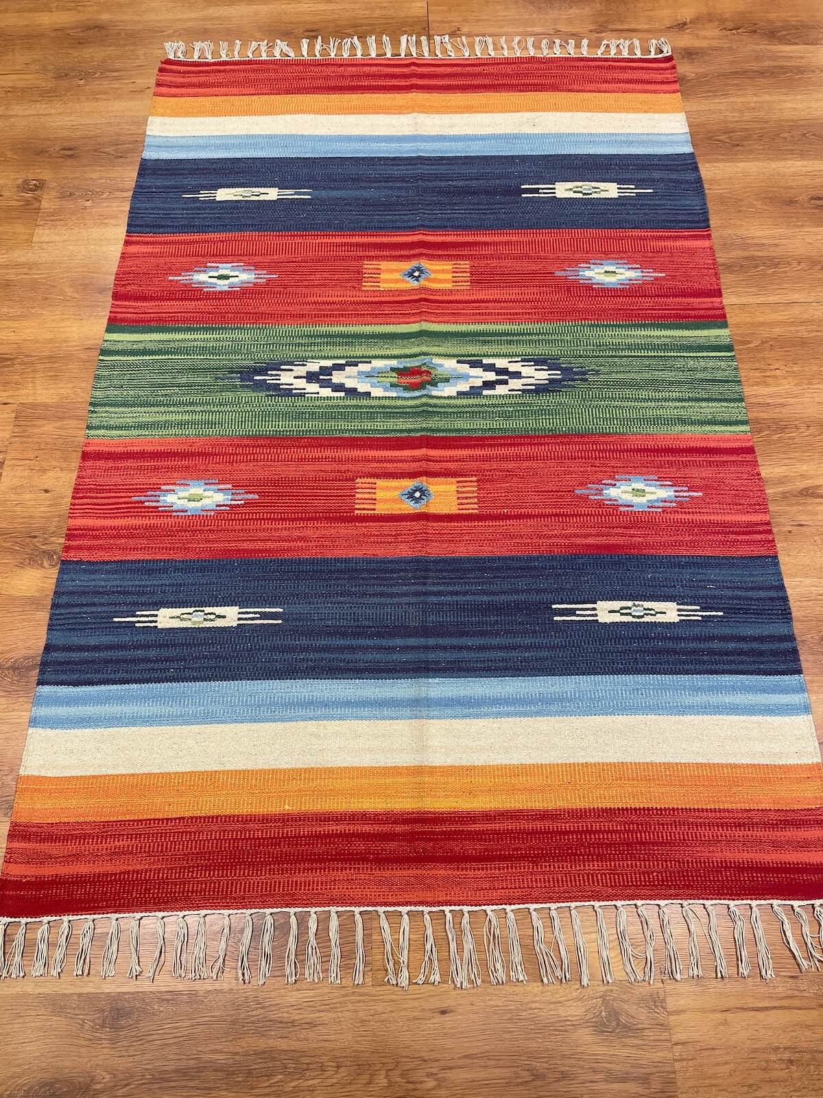 Pamuklu Handwoven Kilim by Camel Carpet