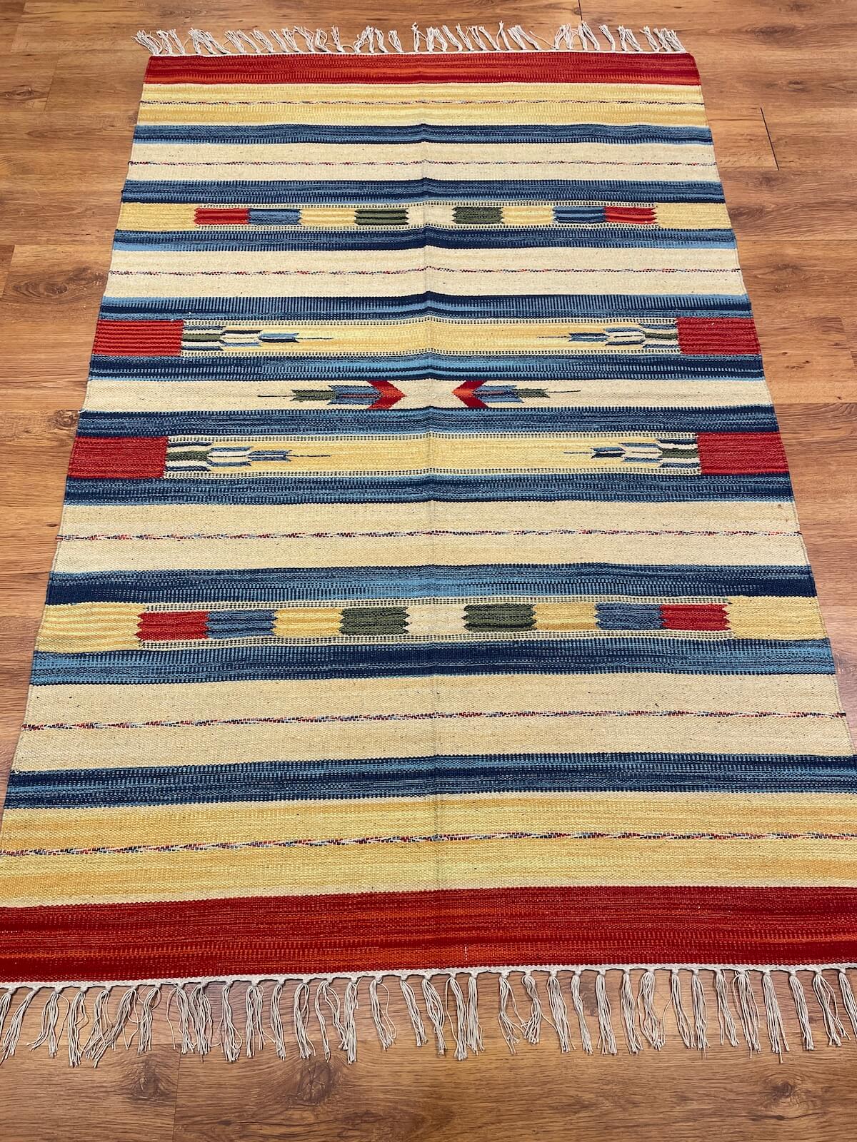 Pamuklu Handwoven Kilim by Camel Carpet