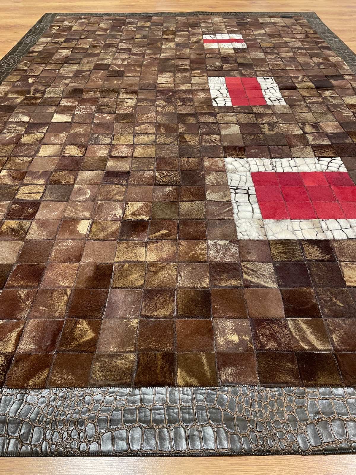 Toscana Original Leather Rug by Camel Carpet