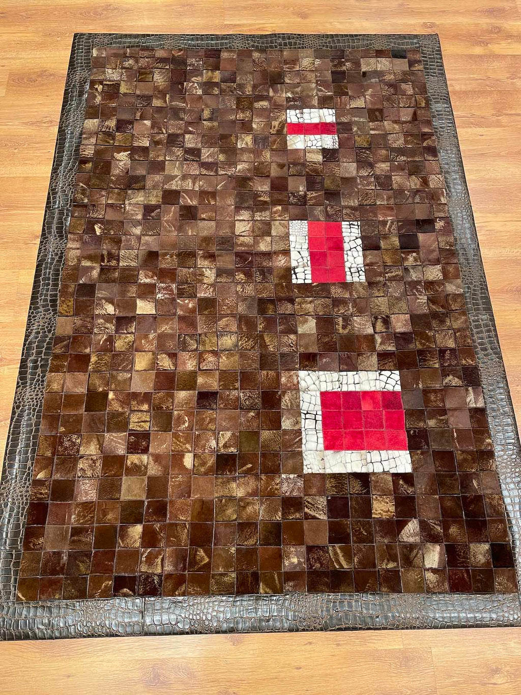 Toscana Original Leather Rug by Camel Carpet