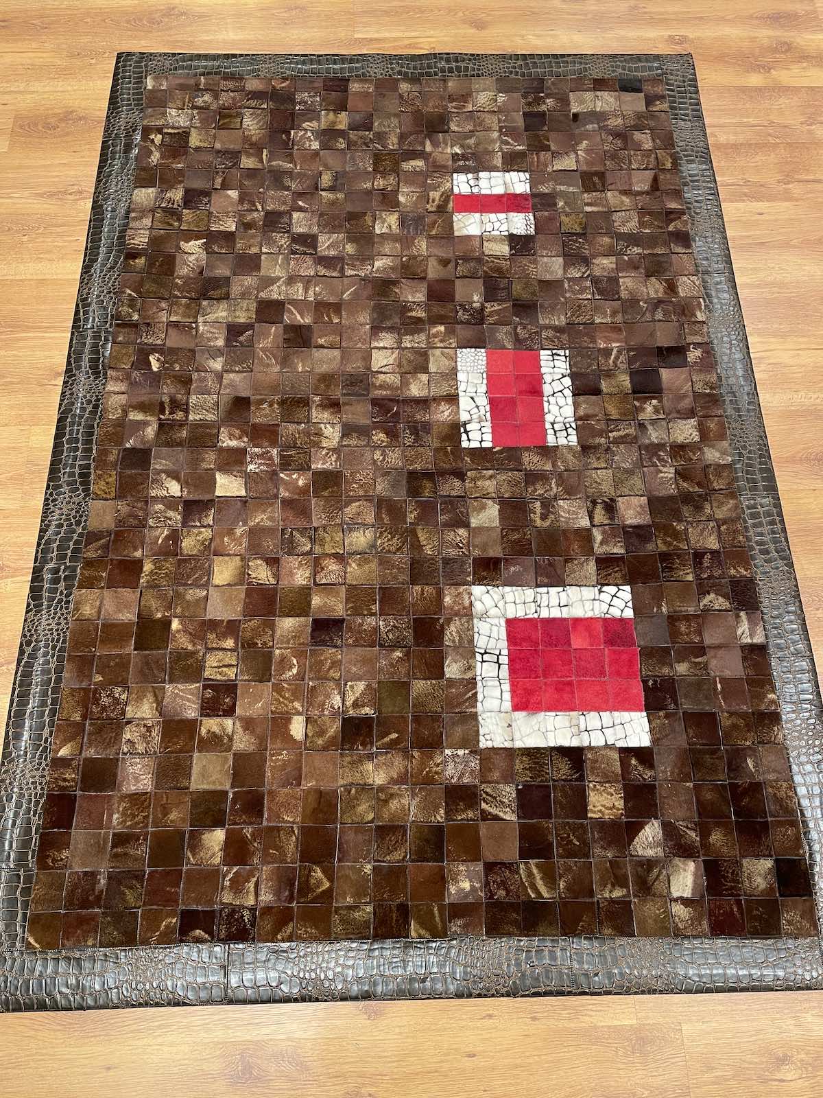 Toscana Original Leather Rug by Camel Carpet