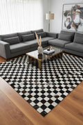 Patchwork Original Leather Rug by Camel Carpet