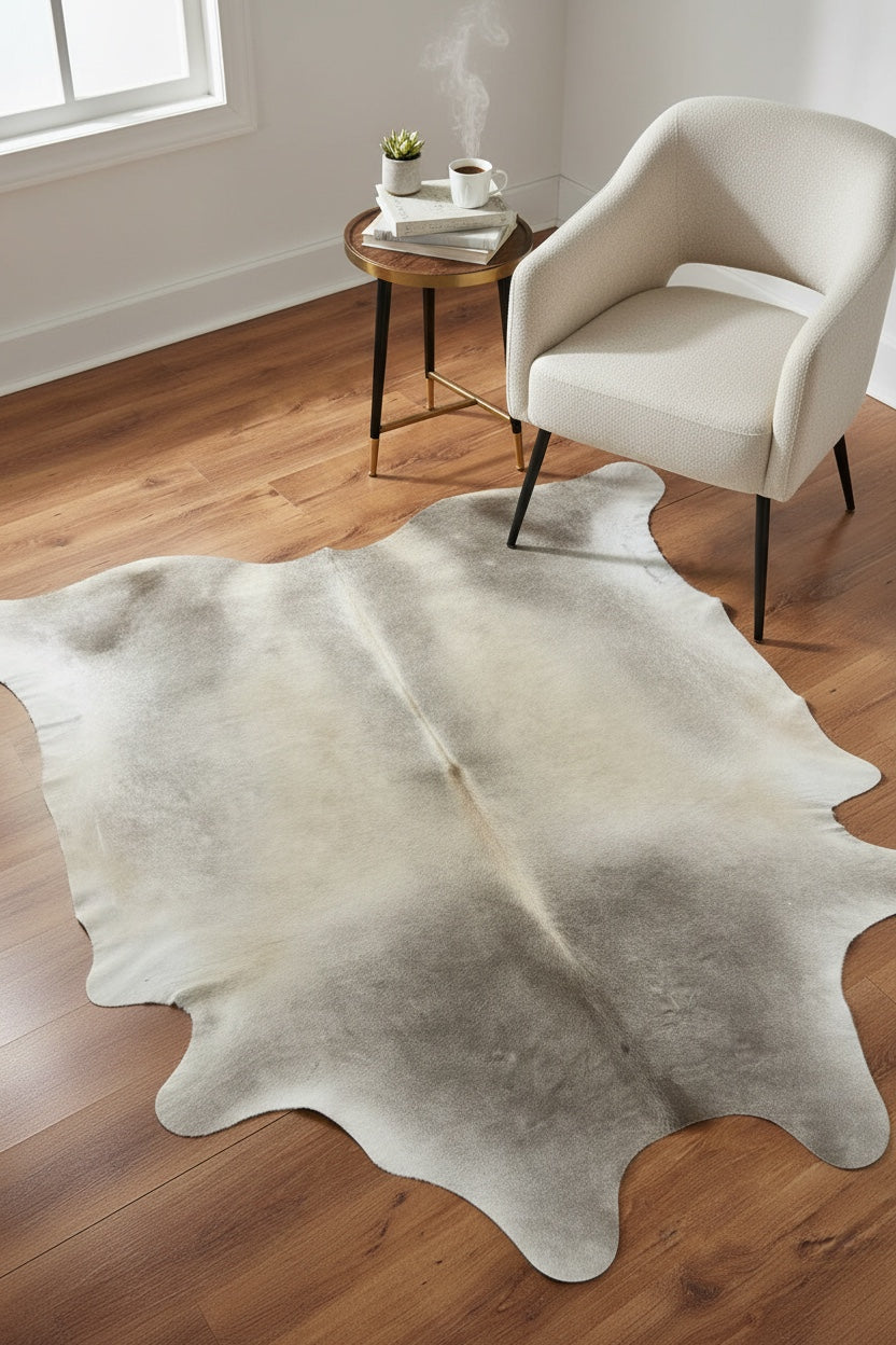 Argentine Original Leather Post Rug by Camel Carpet