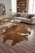 Argentine Original Leather Post Rug by Camel Carpet