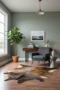 Argentine Original Leather Post Rug by Camel Carpet