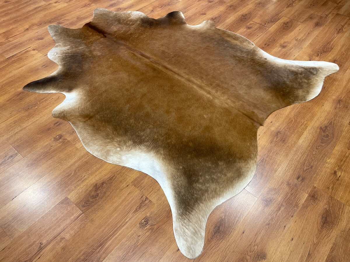 Argentine Original Leather Post Rug by Camel Carpet