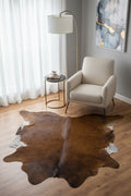 Argentine Original Leather Post Rug by Camel Carpet
