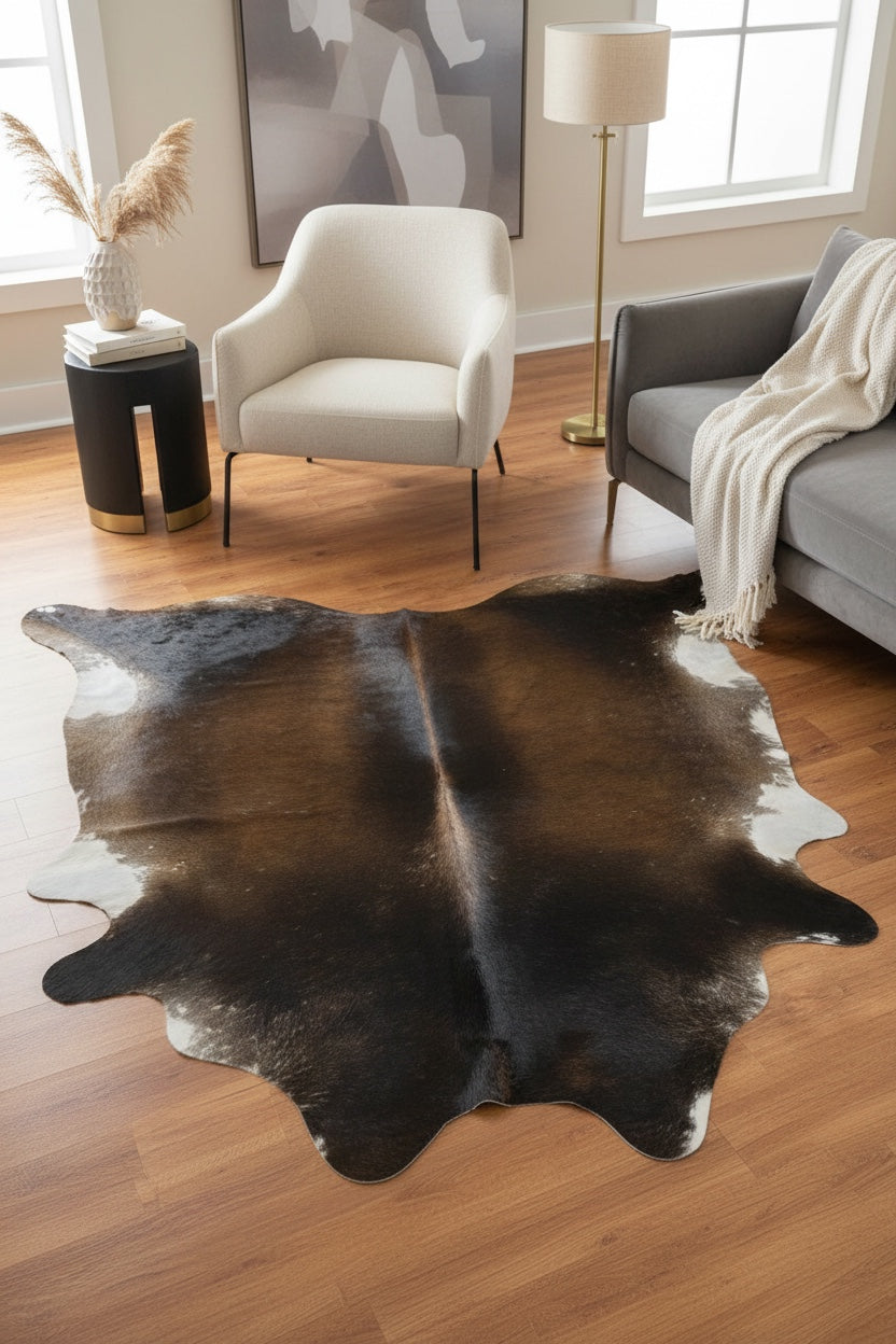 Argentine Original Leather Post Rug by Camel Carpet