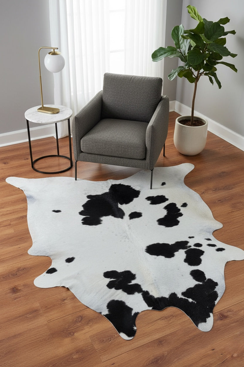Argentine Original Leather Post Rug by Camel Carpet