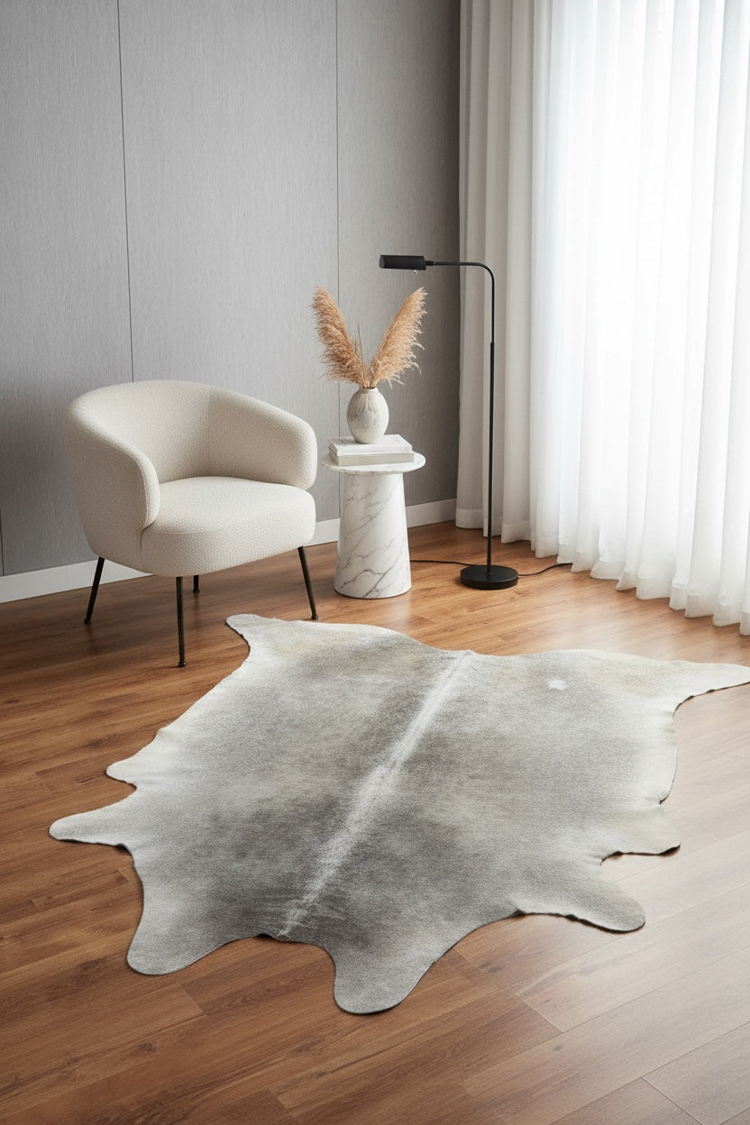 Argentine Original Leather Post Rug by Camel Carpet