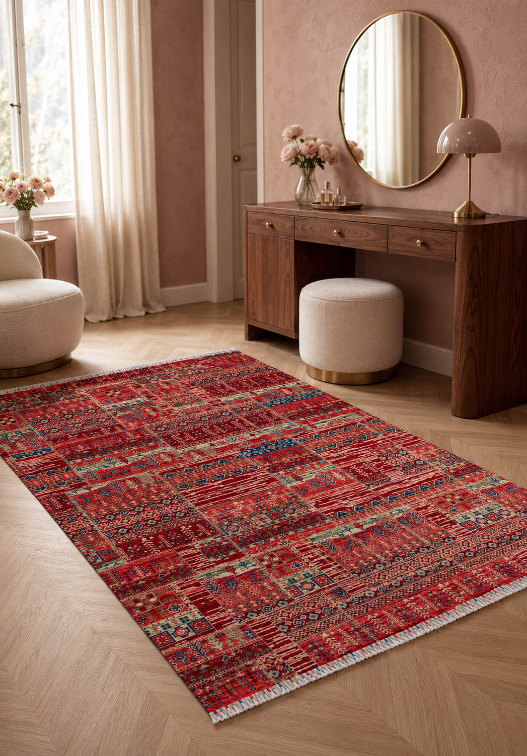 Anatolia 3802 Handcrafted Wool Rug