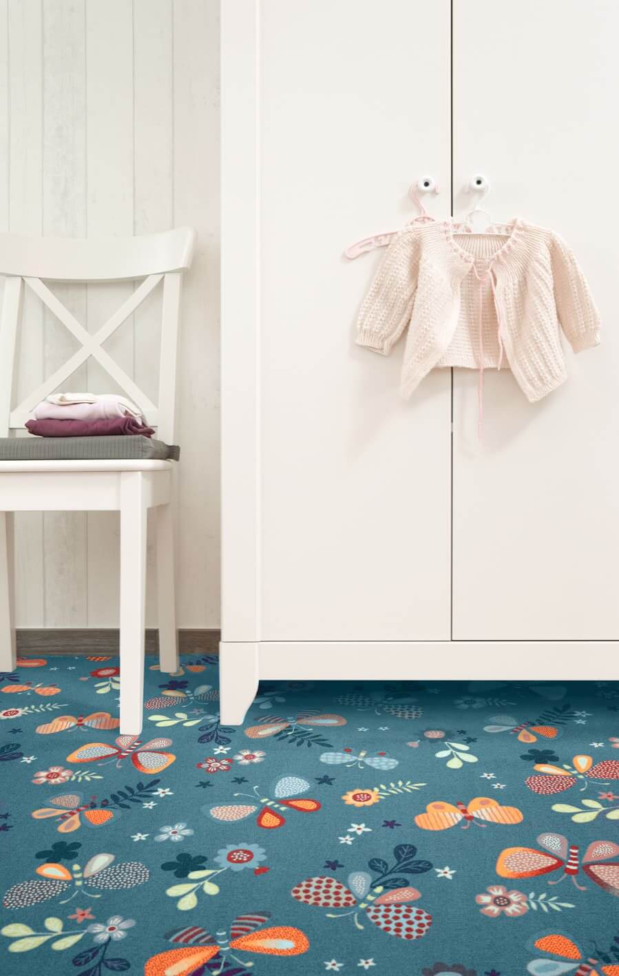 Wall-to-Wall Carpet Kids Papillon 27 by Camel Carpet