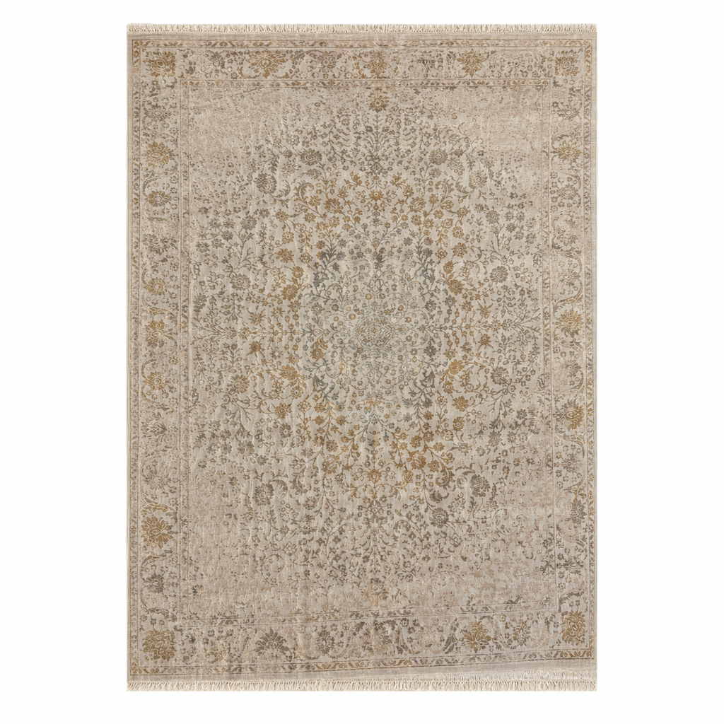 Ferman Sand Silk Rug