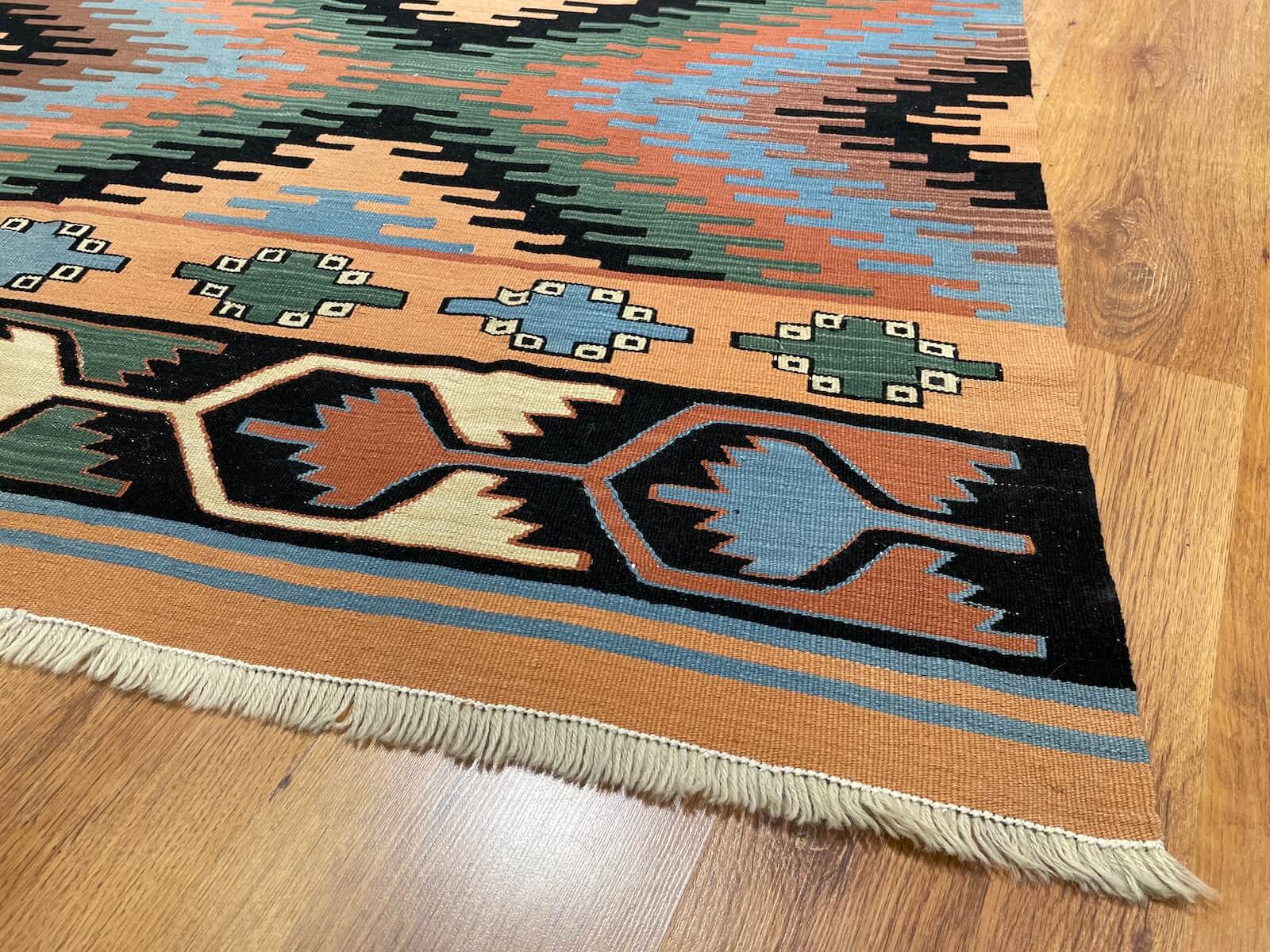 Anatolian Handwoven Kilim – 010841 by Camel Carpet
