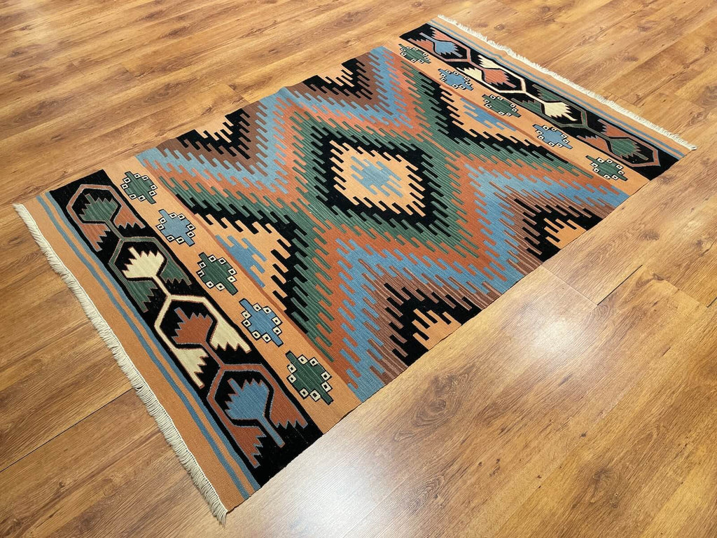 Anatolian Handwoven Kilim – 010841 by Camel Carpet