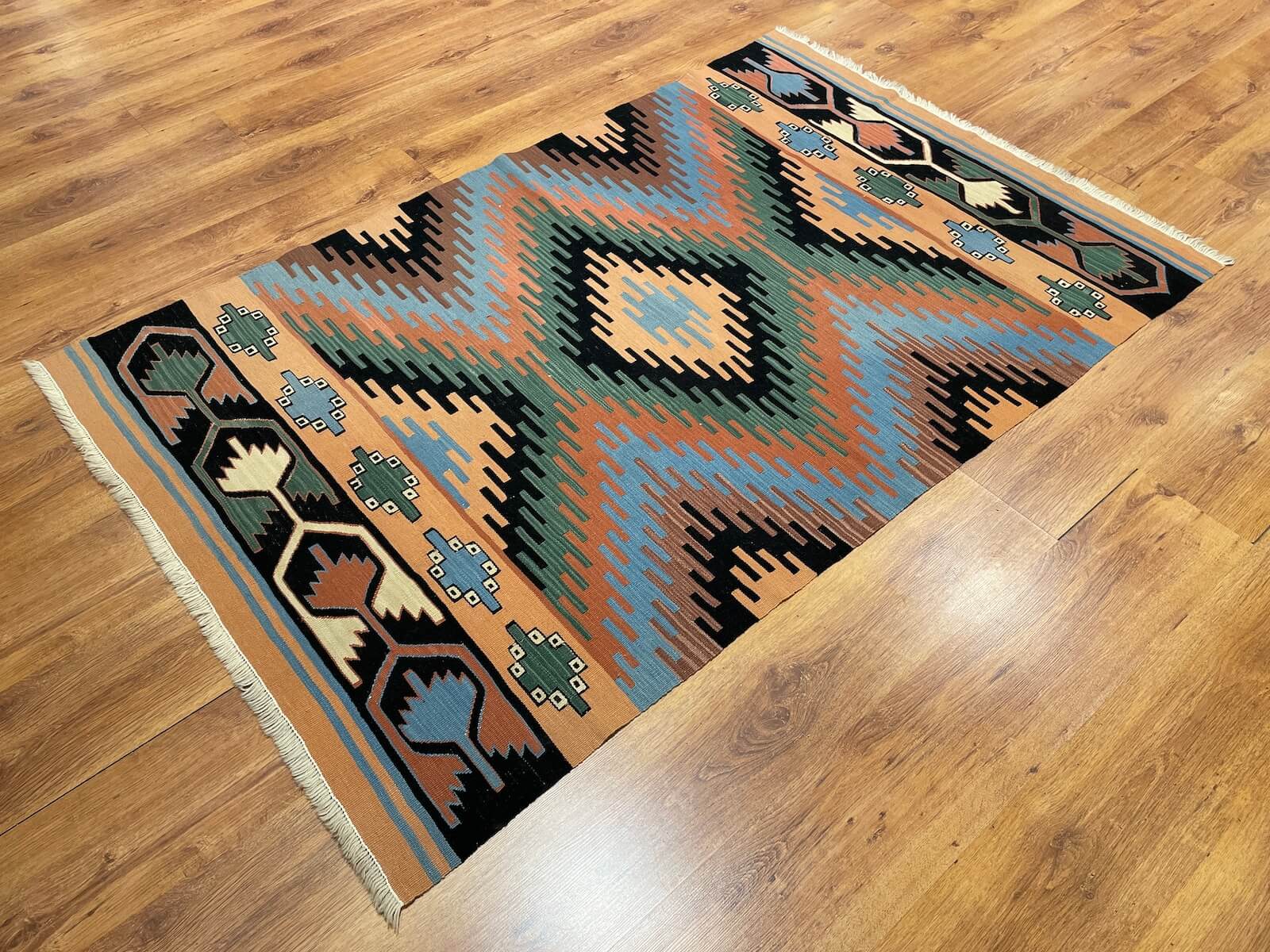 Anatolian Handwoven Kilim – 010841 by Camel Carpet