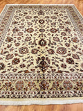 Enderun Silk-Blend Usak Handwoven Rug – 240X296 by Camel Carpet