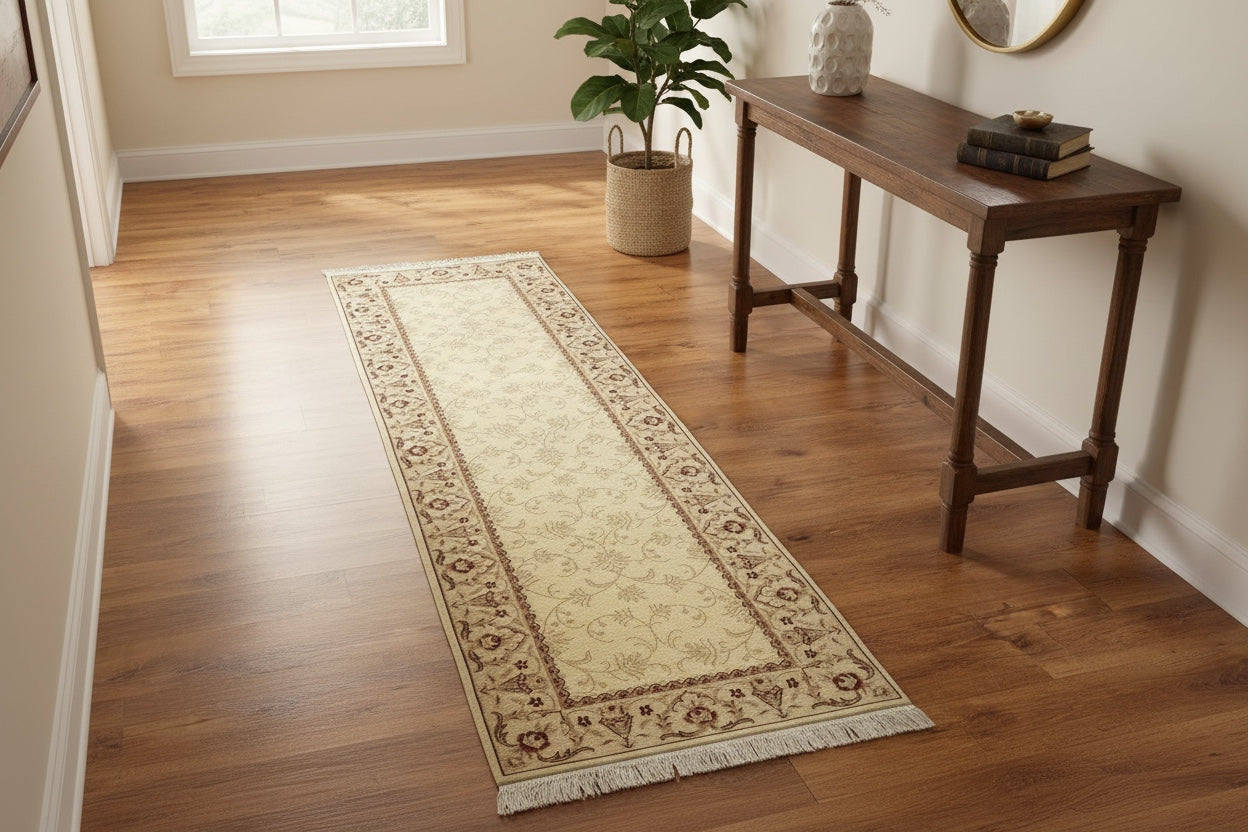 Feshane Handwoven Runner Rug – 83X297 by Camel Carpet