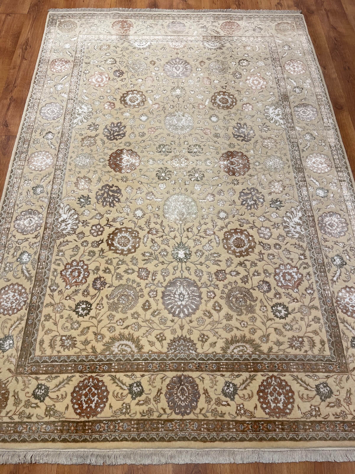 Hayyam Usak Handwoven Rug – 172X248 by Camel Carpet