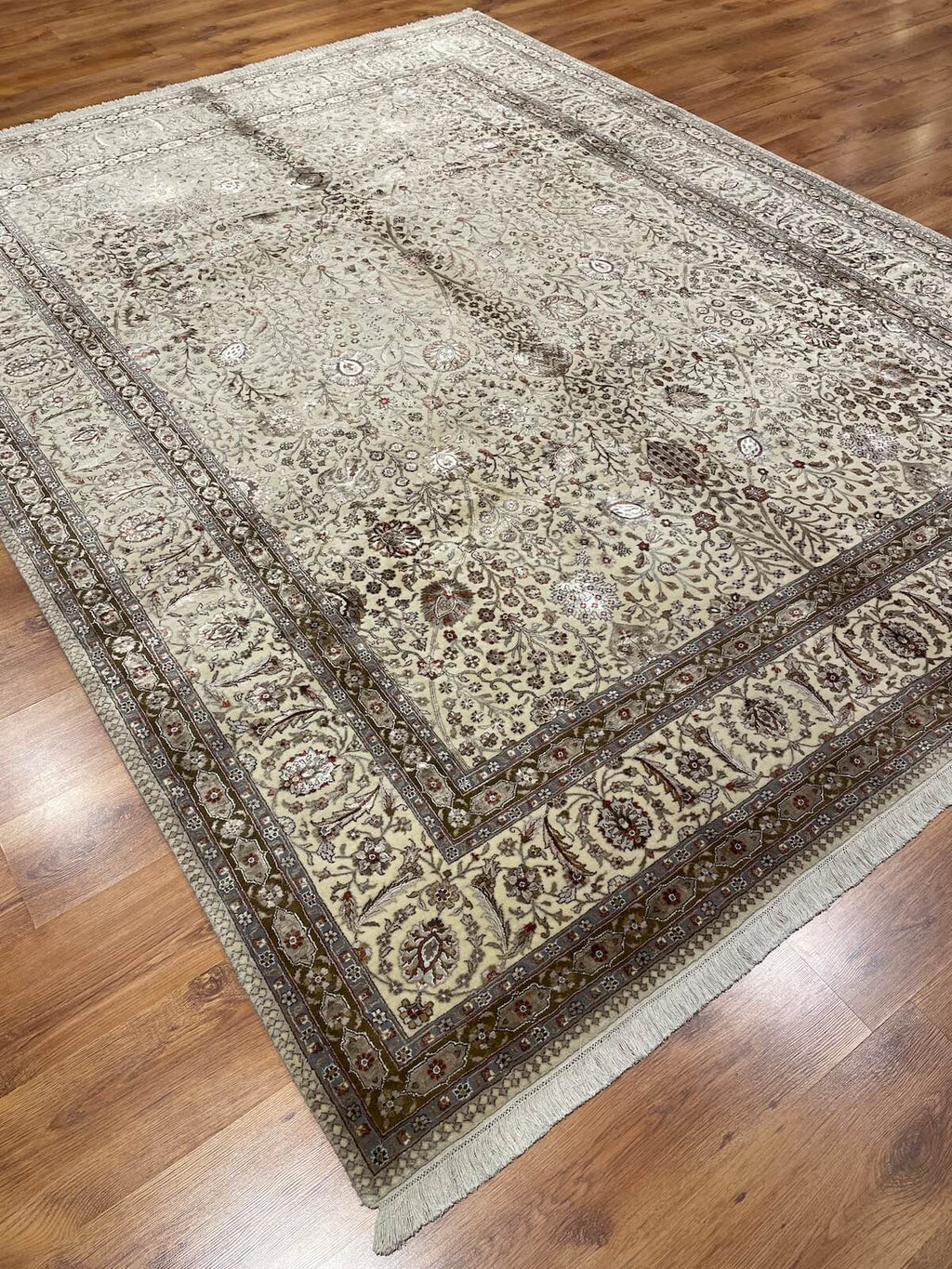 Hayyam Usak Handwoven Rug by Camel Carpet