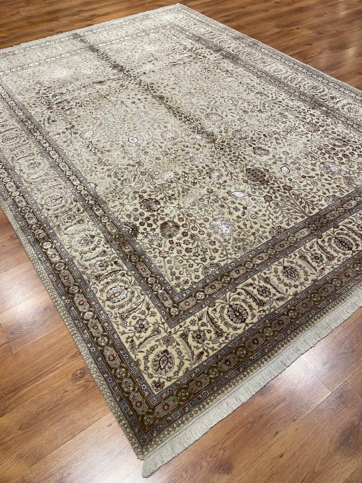 Hayyam Usak Handwoven Rug by Camel Carpet
