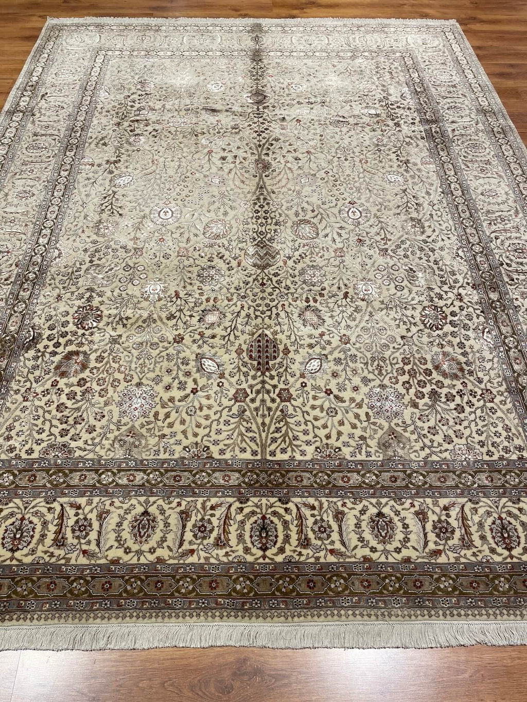 Hayyam Usak Handwoven Rug by Camel Carpet