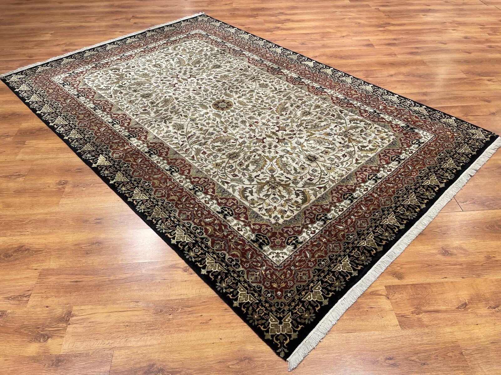 Hayyam Usak Handwoven Rug – 200X297 by Camel Carpet