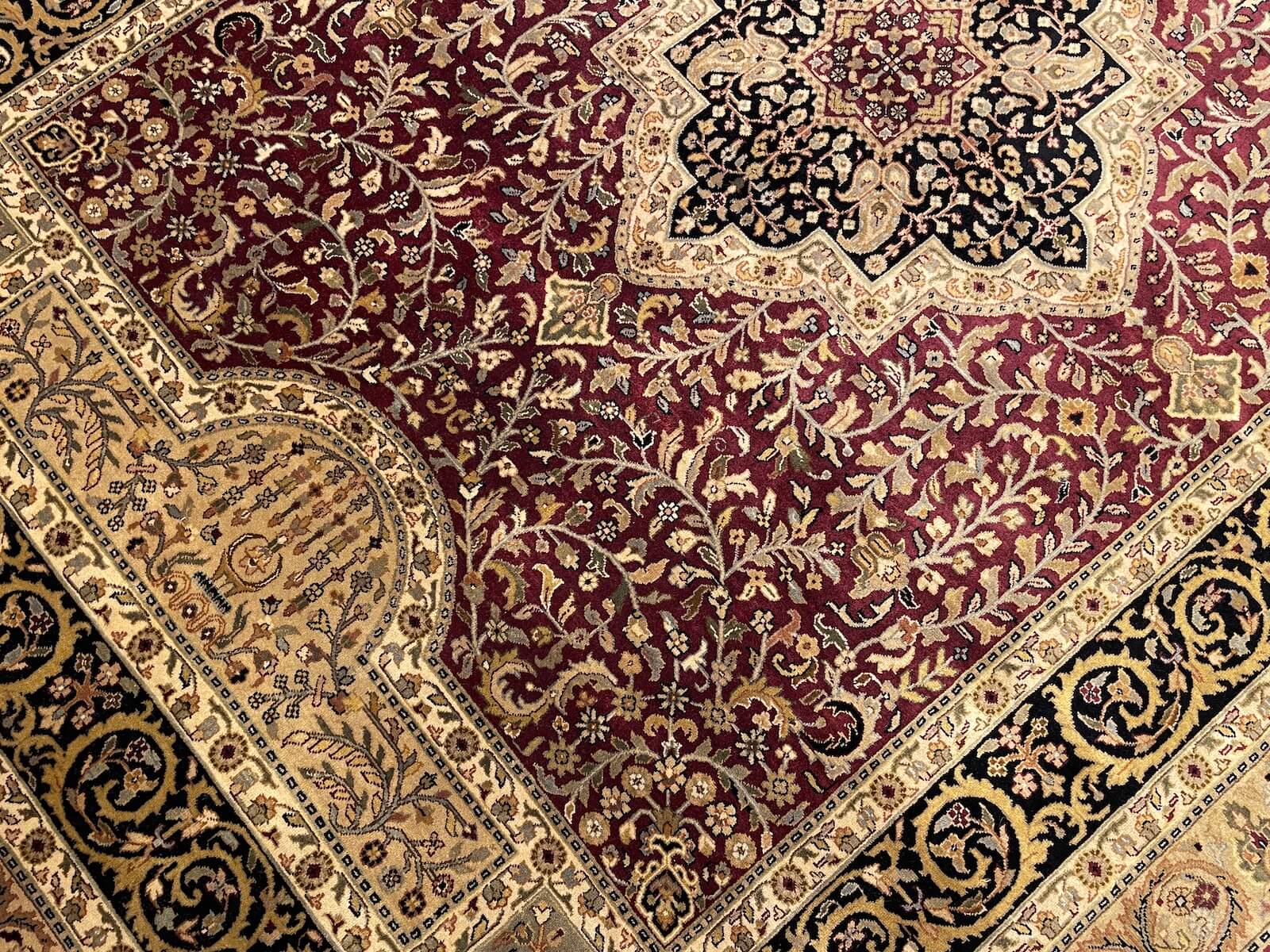 Hayyam Usak Handwoven Rug by Camel Carpet