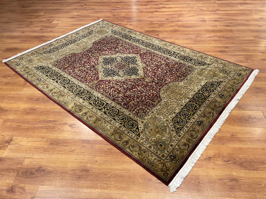 Hayyam Usak Handwoven Rug by Camel Carpet