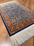 Hereke Pure Silk Karpuz Pattern Patterned Handwoven Rug – 64X100 by Camel Carpet