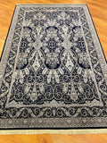 Hurrem Silk-Blend Usak Handwoven Rug – 153X238 by Camel Carpet