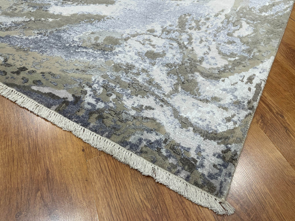Illusion Bambu Handwoven Rug – 066512 by Camel Carpet