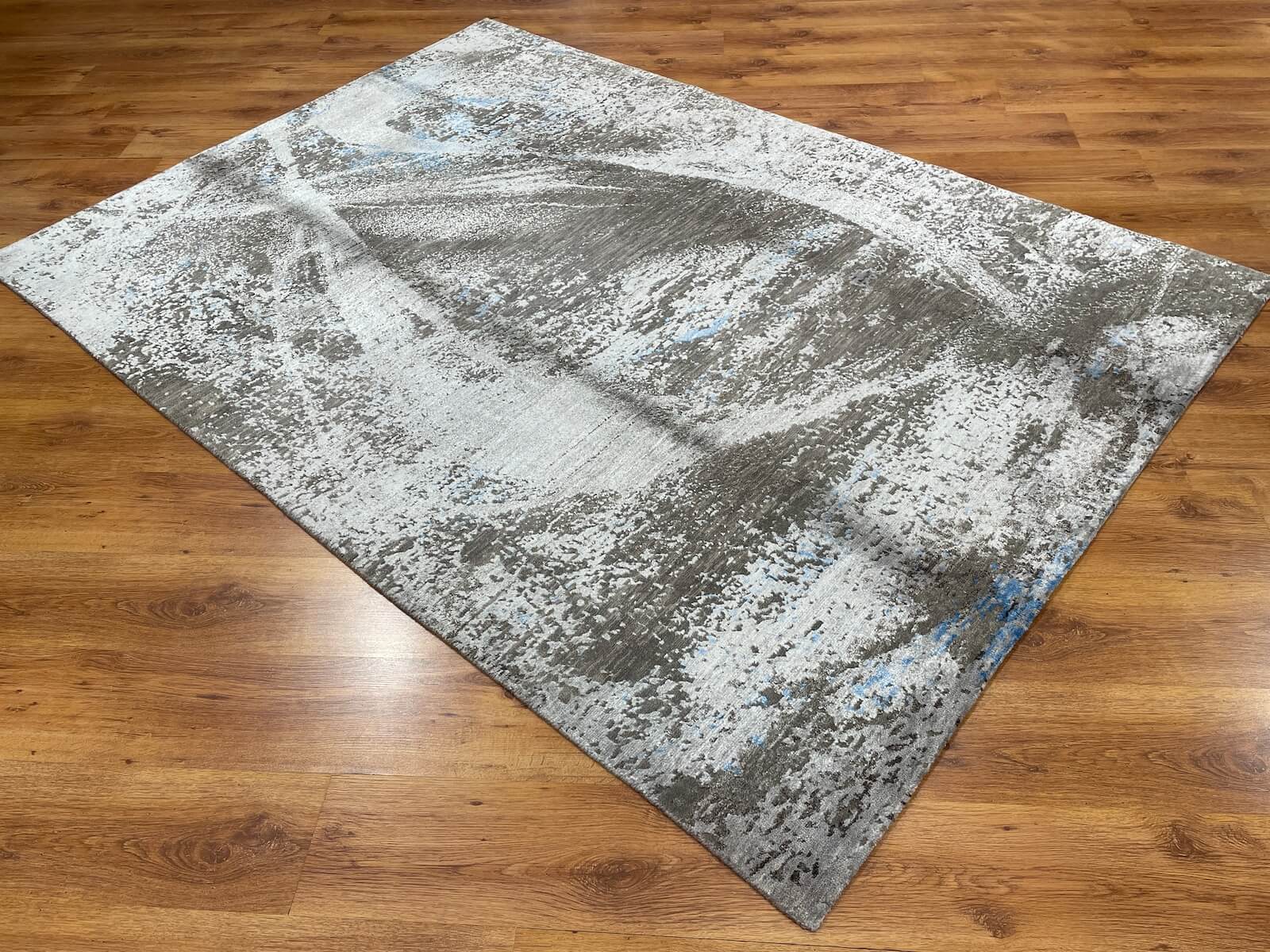 Illusion Bambu Handwoven Rug – 066520 by Camel Carpet