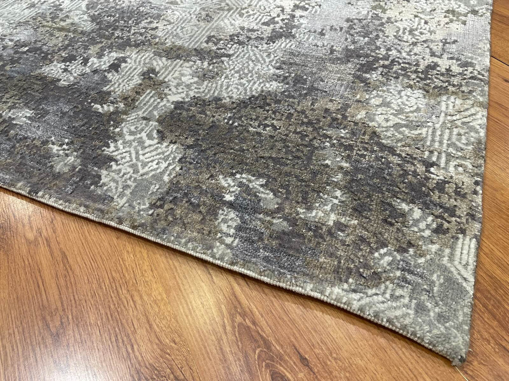 Illusion Bambu Handwoven Rug – 066526 by Camel Carpet