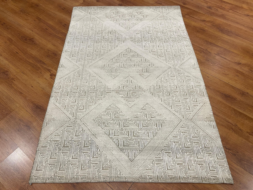 Illusion Bambu Handwoven Rug – 066527 by Camel Carpet