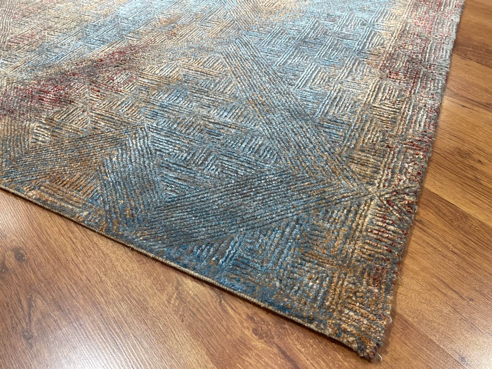 Illusion Bambu Handwoven Rug – 066530 by Camel Carpet