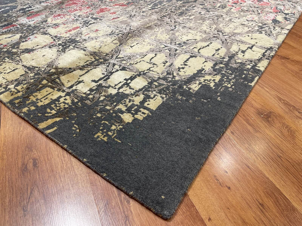 Illusion Bambu Handwoven Rug – 066541 by Camel Carpet