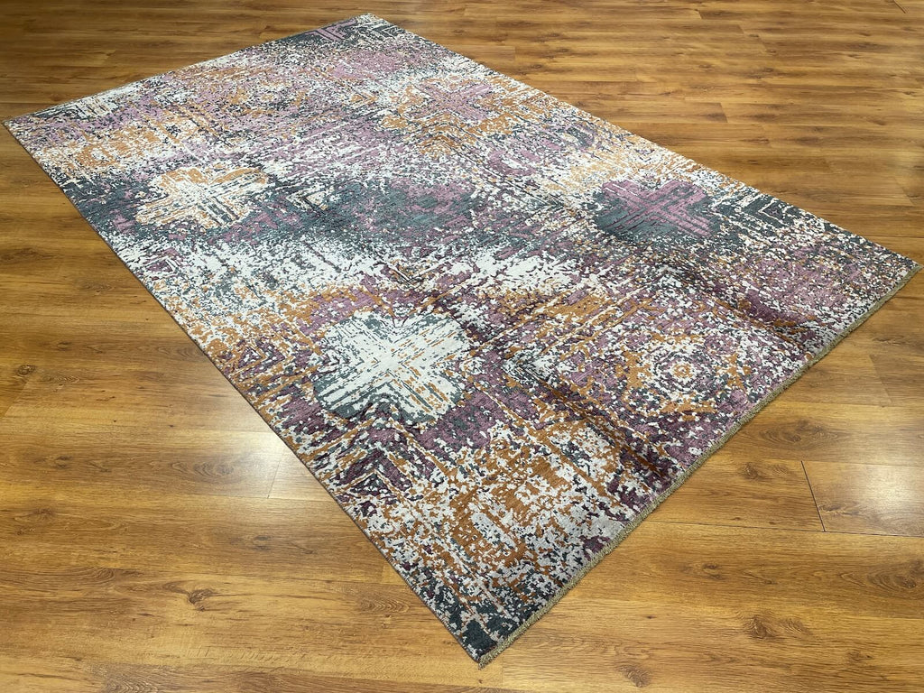 Illusion Bambu Handwoven Rug – 066549 by Camel Carpet