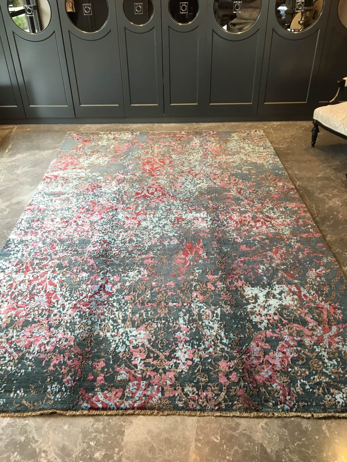 Illusion Bambu Handwoven Rug – 066550 by Camel Carpet